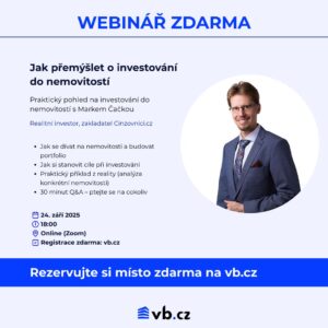 Rád vás všechny uvidím na mém webináři